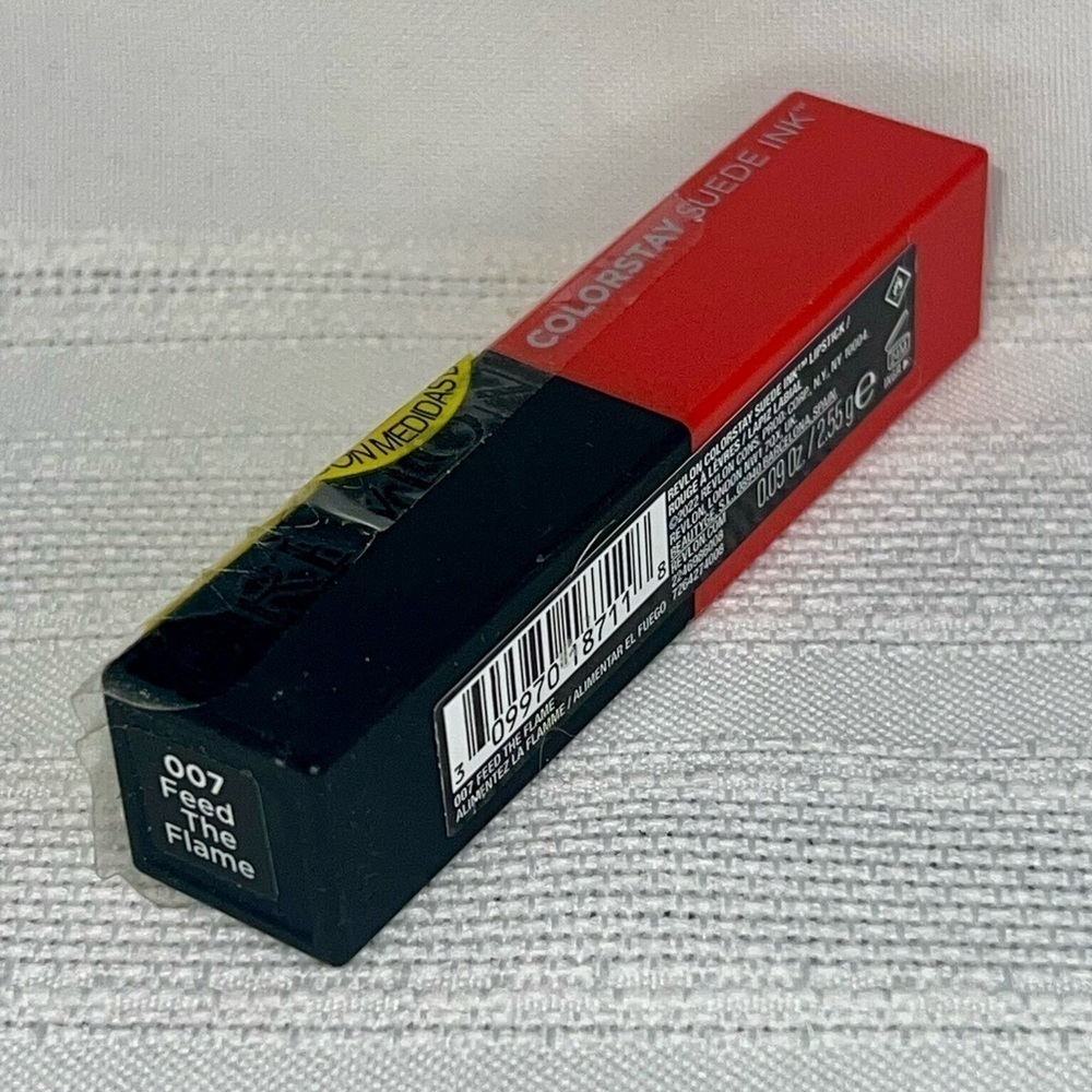 Revlon ColorStay Suede Ink - 007 Feed The Flame‎ -  0.17 Oz  NEW SEALED